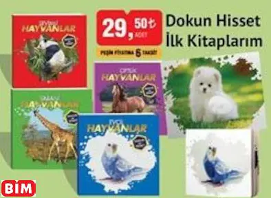 DOKUN HİSSET İLK KİTAPLARIM